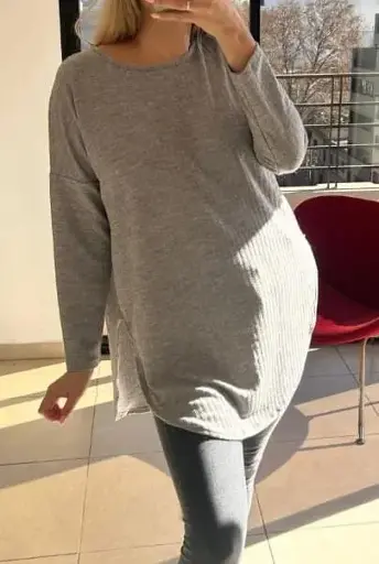 Remeron Gris elastizado